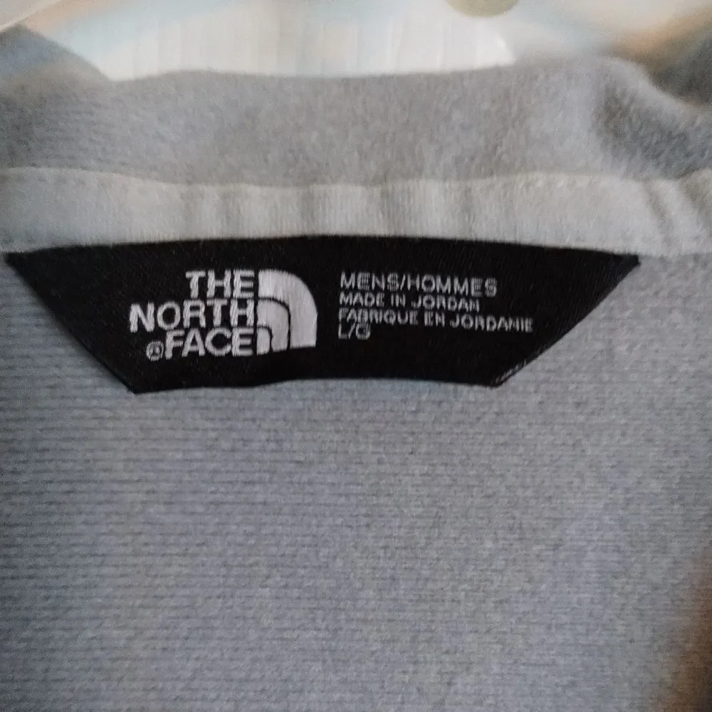 The North Face Gray Quarter-Zip Pullover Size L